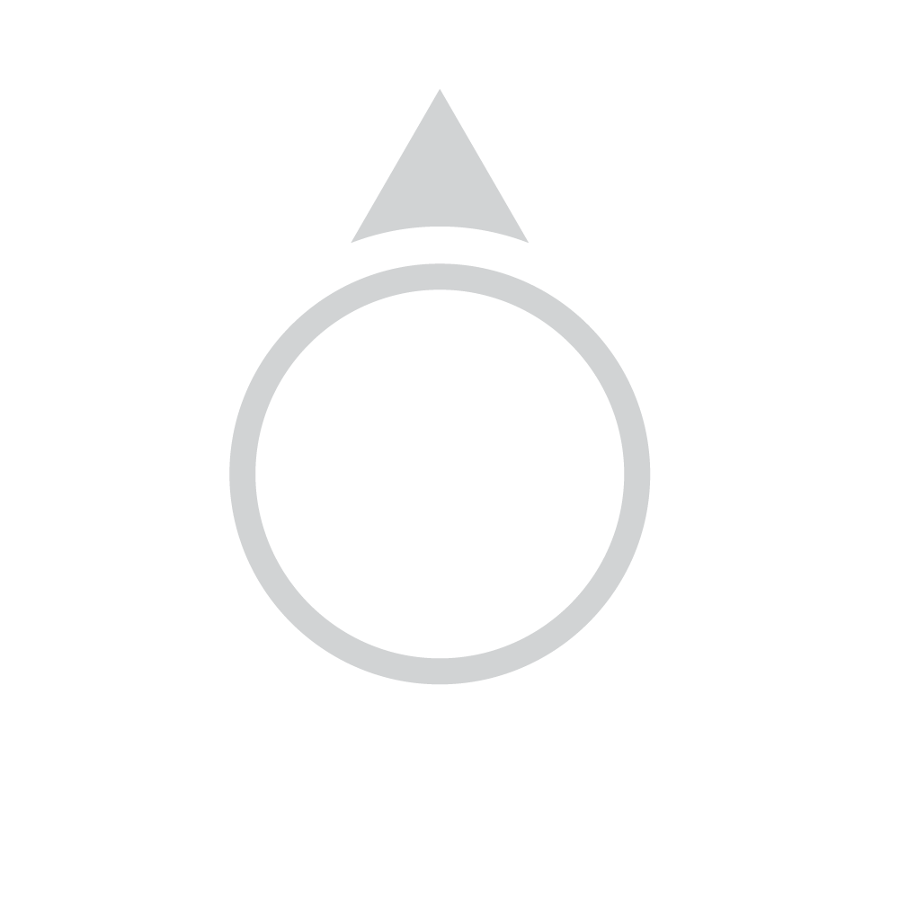 The Circle Shows Location And The Triangle Direction